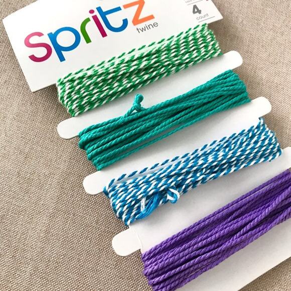 Spritz Bakers Twine Purple Green Blue - Picture 2 of 2